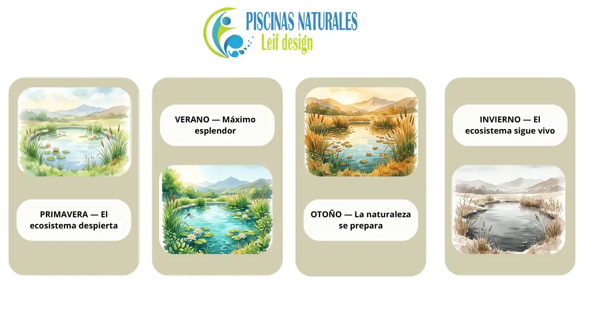 evolucion piscina natural